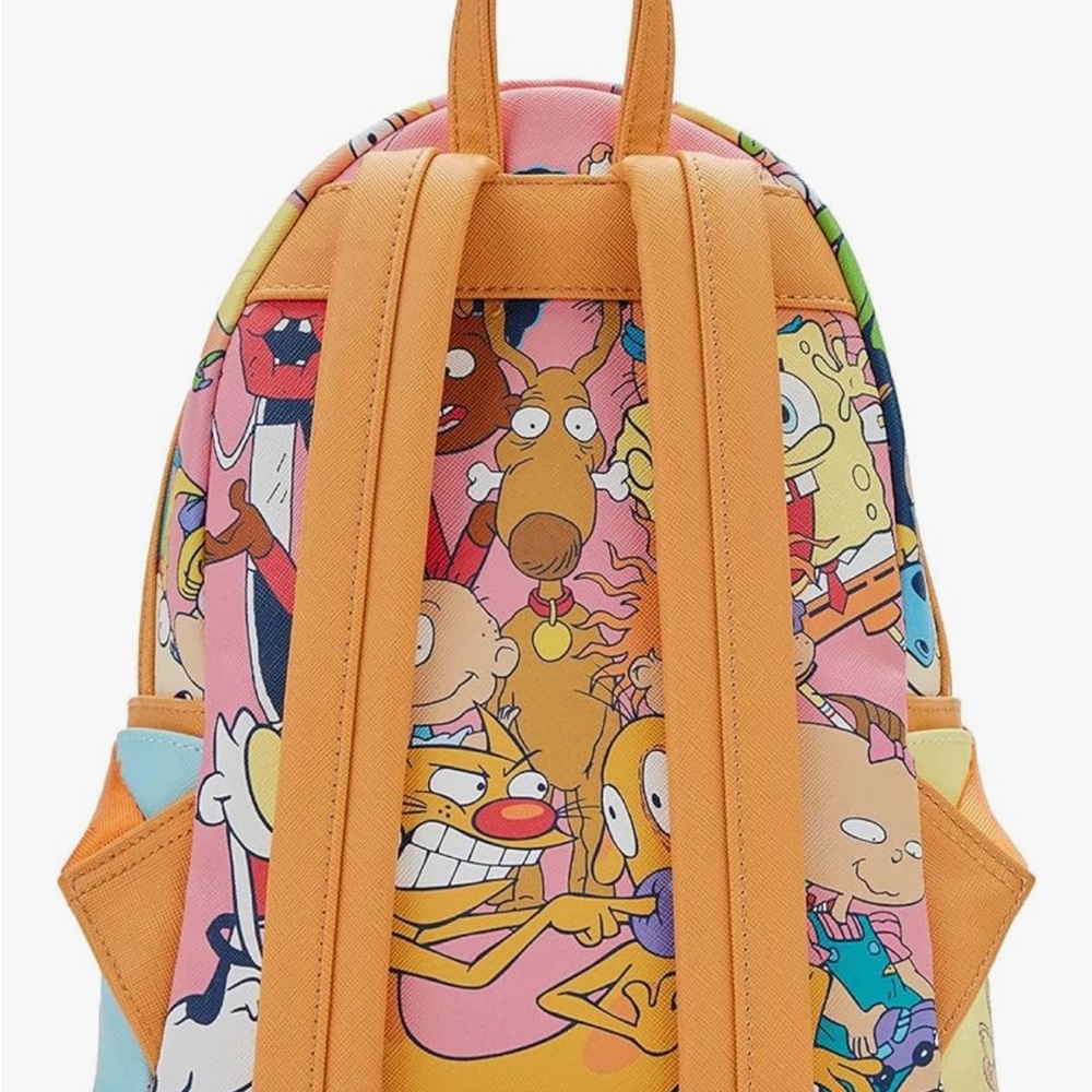 Nickelodeon Cartoons Loungefly Mini Backpack (RARE) - Picture 2 of 6